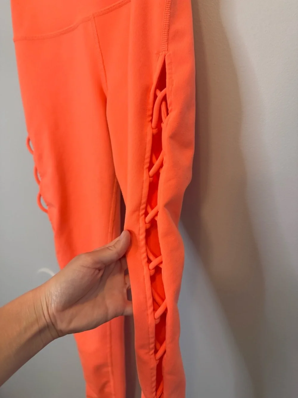 ALO Yoga vibrant coral